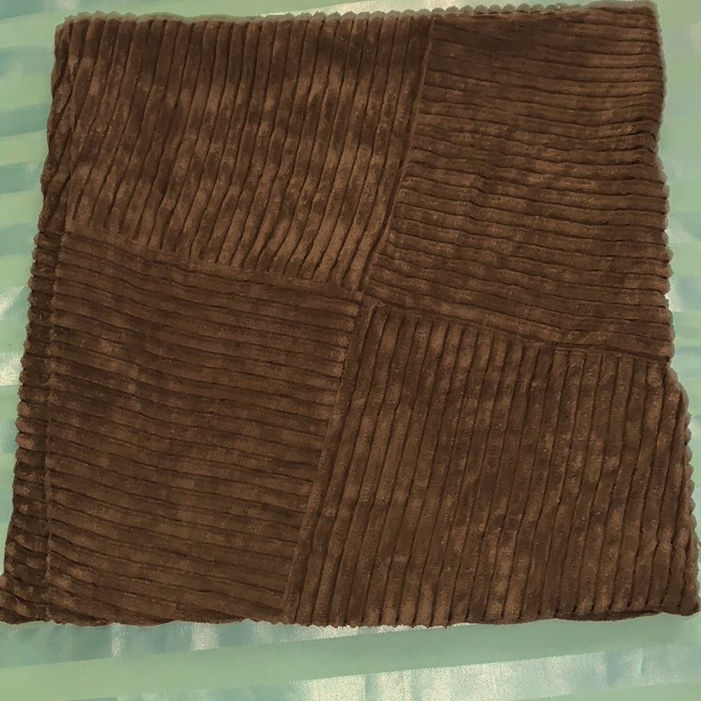 6 New Pillow Covers Corduroy like Fabric Bundle in Earth Tones New - Picture 9 of 16
